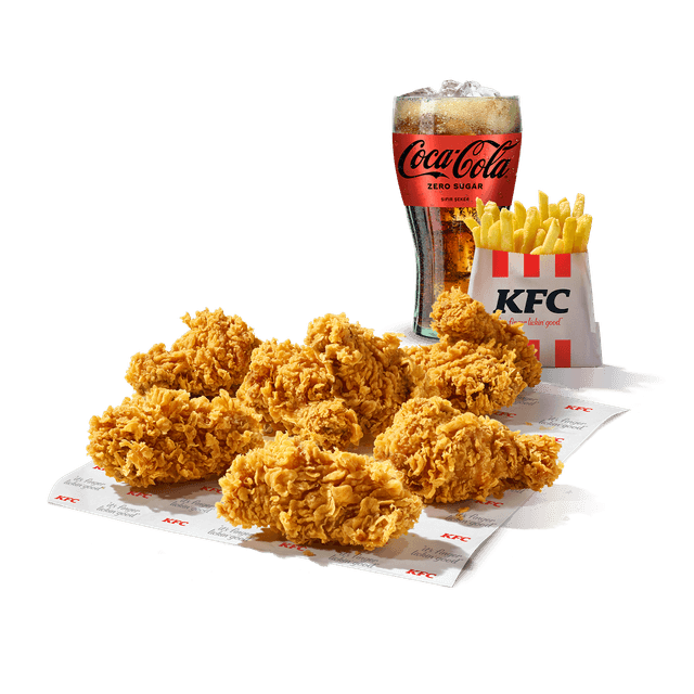 8'li Hot Wings Menü